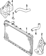 B61P15184 - : Lower Hose for Mazda: Miata Image