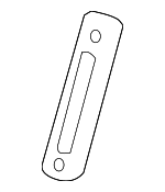 847163K500 - Body: Instrument Panel Center Bracket for Hyundai Image
