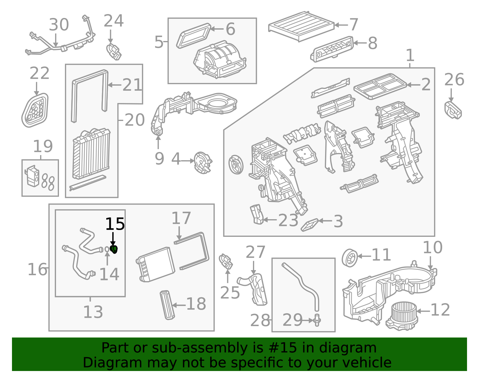 2025-2026 Chevrolet Equinox Heater Core Tube Clamp 13276263 | OEM Parts ...