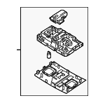 3CN947105AQAW - : Front Lamp Assembly for Volkswagen: Jetta Image