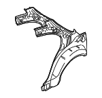 XR841275 - Body: Wheelhouse Panel for Jaguar Image