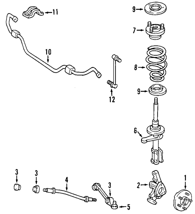4616382 - Suspension: Suspension Strut Rod Bushing for Mopar Image