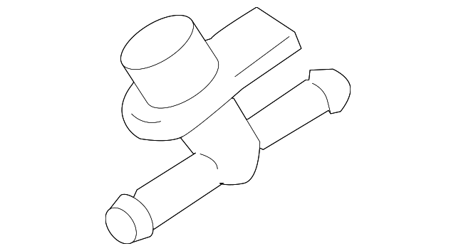 25860-28120 - Exhaust Gas Re-Circulation (Egr) Vacuum Delay Valve 2005 ...
