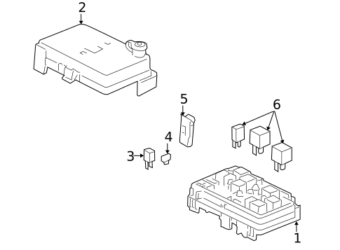 Flasher Units, Fuses, & Circuit Breakers for 2009 Pontiac G5 #0
