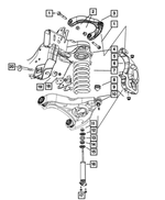 68030403AC - Front Suspension: Front Coil Spring for Dodge: Ram 1500 | Ram: 1500 Image