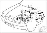65711387625 - Distance Systems, Cruise Control: Control Unit F Cruise Control for BMW Image