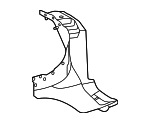 2326206302 - Body: Mount Panel for Mercedes-Benz Image