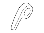 880594D040CS - Body: Recline Lever for Hyundai: Entourage Image