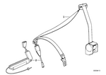 72118167721 - : Lower Belt With Left Belt Tensioner for BMW Image