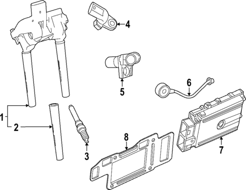Ignition System for 2025 Mercedes-Benz SL55 AMG #0