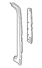 SK4Z6140455A - Body: Rear Pillar Reinforced for Ford Image