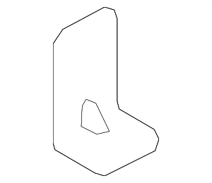 BK3Z6161216A - Body: Ford Transit-250 Front Panel Lower Brace for Ford Image