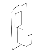 BK3Z6128409L - Body: Quarter Panel Reinforcement for Ford Image