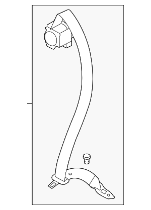 95880305310U01 - Electrical: Seat Belt Lap and Shoulder Belt for Porsche Image