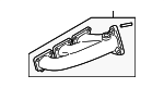 6E253031B - Exhaust: Exhaust Manifold for Audi Image