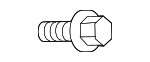 C2S43224 - Body: Upper Molding Screw for Jaguar Image