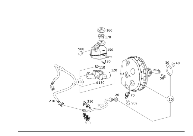 998145564 - Brake System: Sealing Plug for Mercedes-Benz Image image