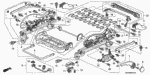 90115S0XA01 - Interior/Bumper: SCREW, TORX (6X16) for Honda Image