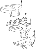 4777054 - Exhaust: Exhaust Manifold for Mopar Image