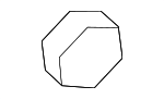 11514517 - Body: Bumper Cover Nut for GM Image