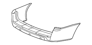 12336004 - Body: Rear Upper Bumper Cover for GM Image