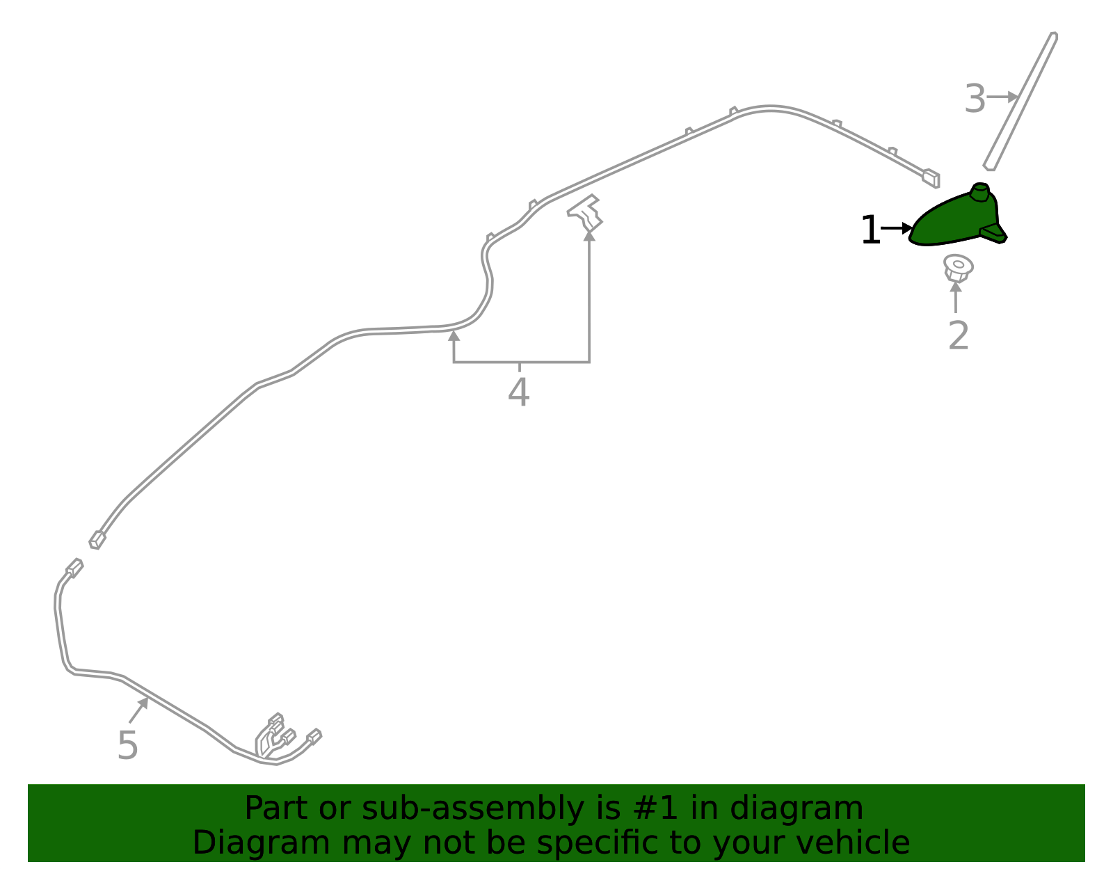 96210-J9300 - Antenna 2018-2021 Hyundai | Hyundai OEM Part