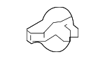 4L0867467A4PK - Body: Cover Knob for Audi Image