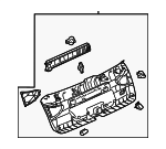 80F8679794PK - Body: Lower Trim Panel for Audi Image