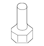 9390345380 - Body: Bumper Cover Screw for Acura Image