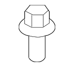 90110SE7000 - Body: Reinforced Beam Bolt for Acura Image