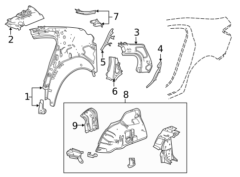 Inner Structure for 2015 Buick LaCrosse #0
