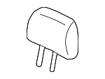 82140S0XA01ZA - Body: Headrest for Honda: Odyssey Image