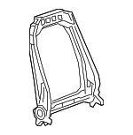 13535638 - Body: Seat Back Frame for GM Image
