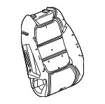 42836634 - Body: Seat Back Pad for GM Image