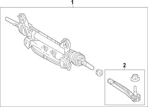 Steering Gear & Linkage for 2018 Lexus RC350 #3