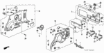90674SK7000 - Interior/Bumper: CLIP, SNAP FITTING for Honda Image
