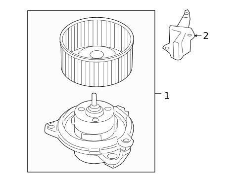 Blower Motor & Fan for 2011 Ram Dakota #0
