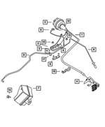 5274505AC - Fuel: Speed Control Cable for Mopar Image