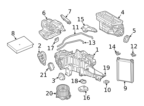 A/C Flow Restrictors for 2018 Ford F-250 Super Duty #1