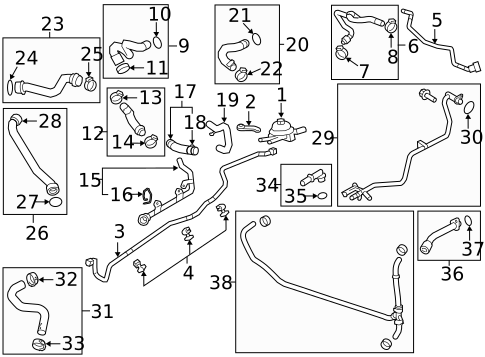 Gaskets & Sealing Systems for 2016 Porsche Panamera #0