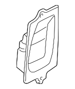 MR279583 - Electrical: Seat Belt Cover for Mitsubishi: Montero Image