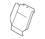 52207165375 - Body: Upper Pad for BMW: X5 Image