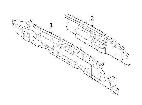 Rear Body for 2017 Ford Flex #0
