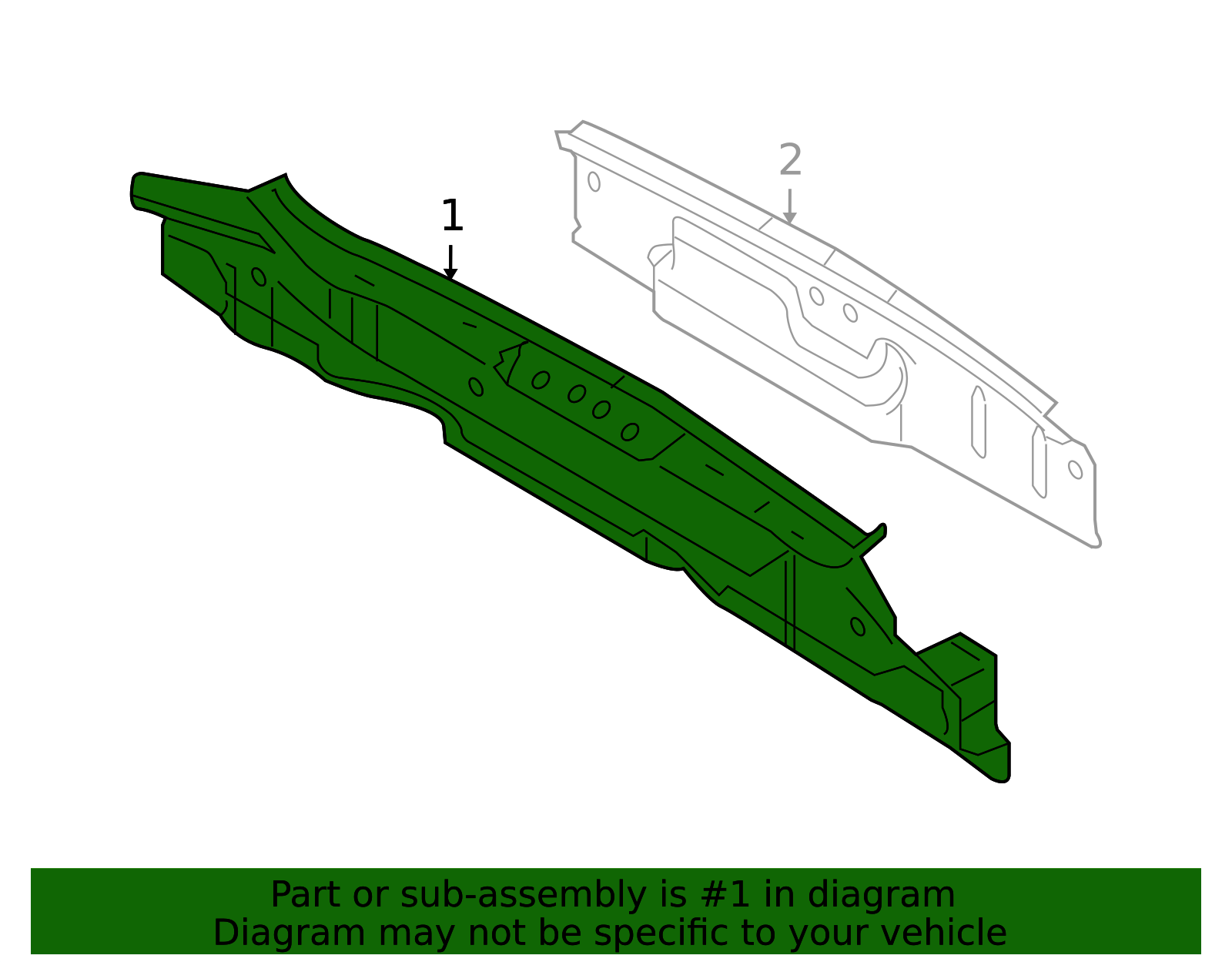 8A8Z-7440320-A - Rear Body Panel Ford Parts Direct