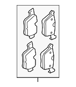 Front Ceramic Brake Pads Kit For 05-06 Jaguar S-Type & 03-04 XJ8 – W/ Cleaner & Fluid