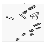 MR649113 - : Door Trim Panel for Mitsubishi Image