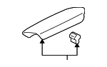 MR605301 - Body: Armrest for Mitsubishi Image