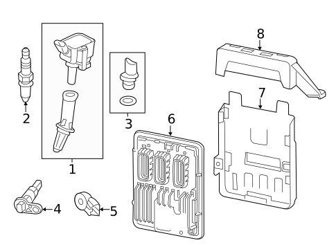 Powertrain Control for 2021 Chevrolet Malibu #0
