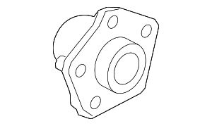 4M0501652A - Suspension: Wheel Hub for Audi Image