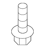 957010601607 - : Lock Bolt for Honda: Civic, Element, Ridgeline Image